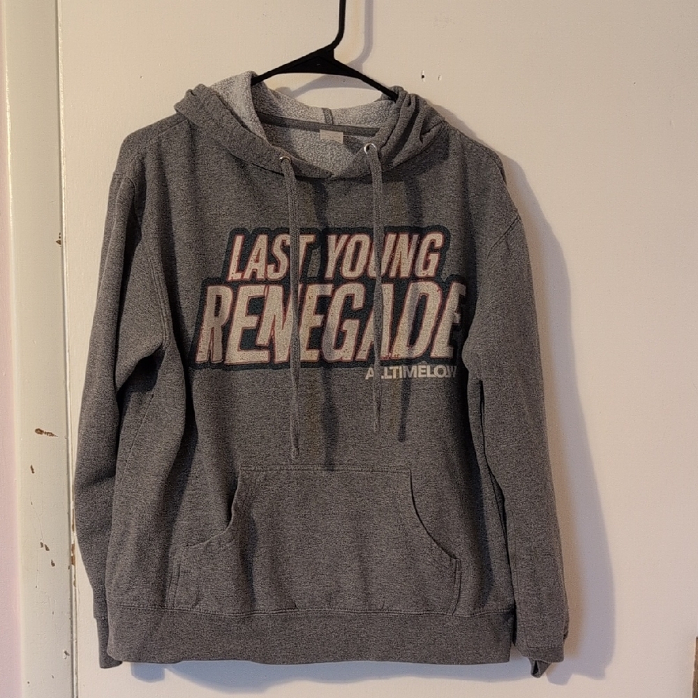 Gray 'Last Young Renegade' All Time Low Hoodie